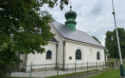 Oprava střechy kostela, Štěpánov