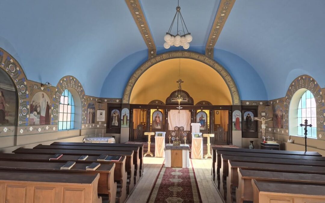 Rekonstrukce interiéru kostela, Štěpánov